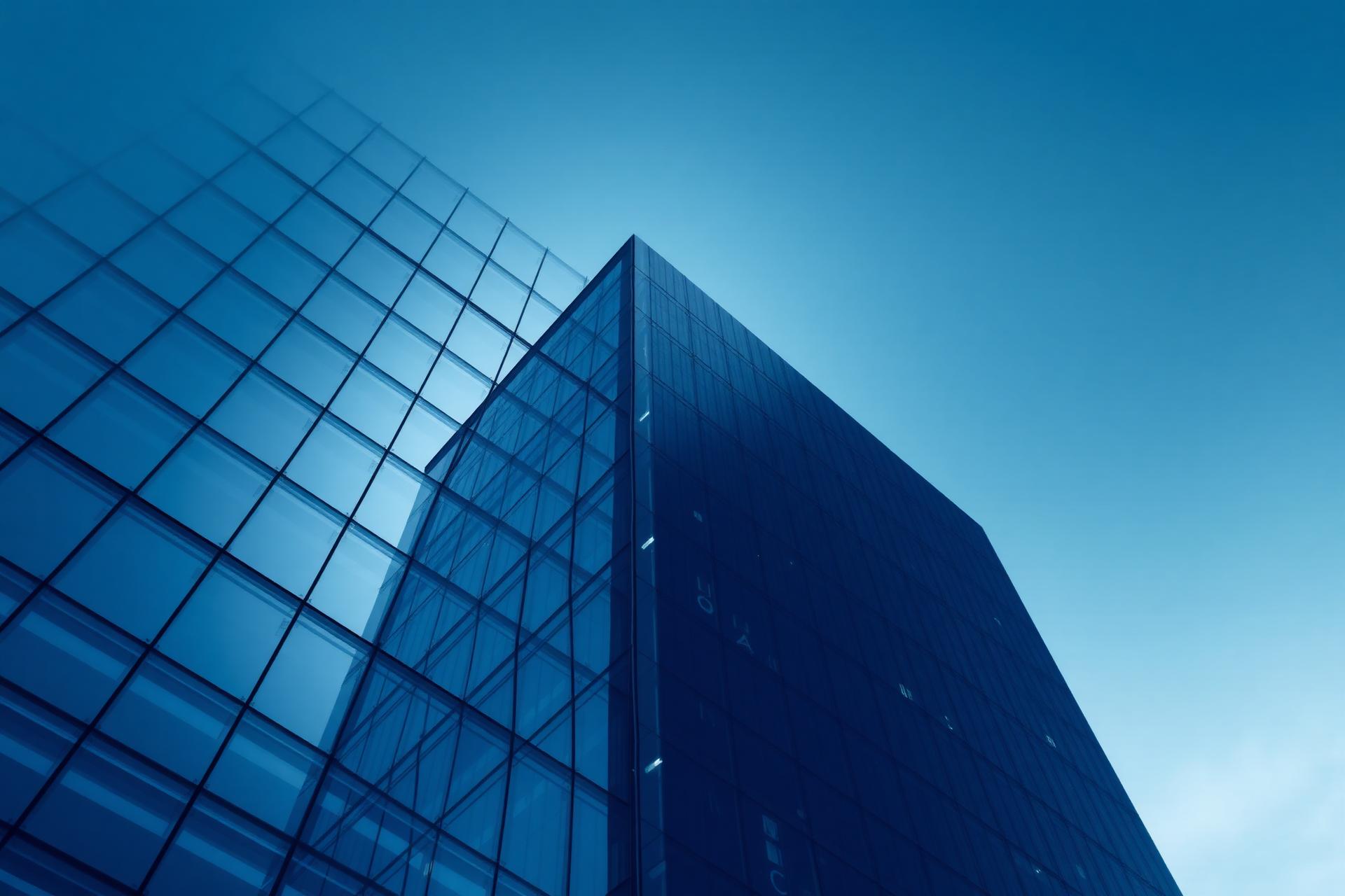 Modern corporate building